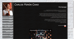 Desktop Screenshot of carlosperoncano.com
